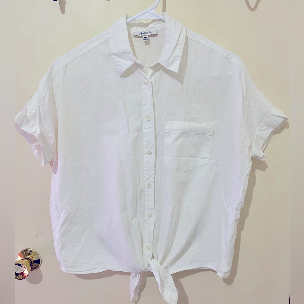 Madewell size XXS button down shirt